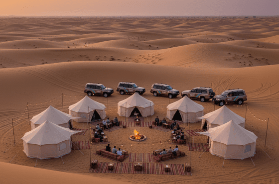 Top UAE Locations for Corporate Camps: Where Desert Meets Team Development
