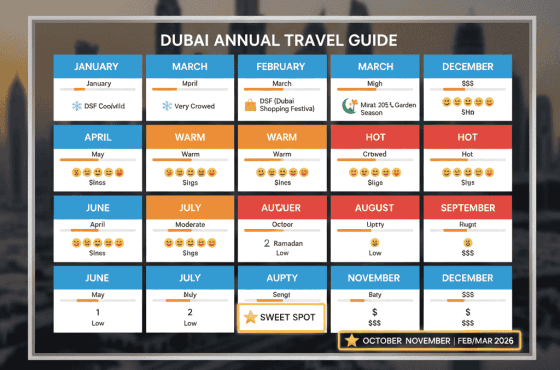 Best Month to Visit Dubai: Your Ultimate 2025/2026 Weather & Travel Guide