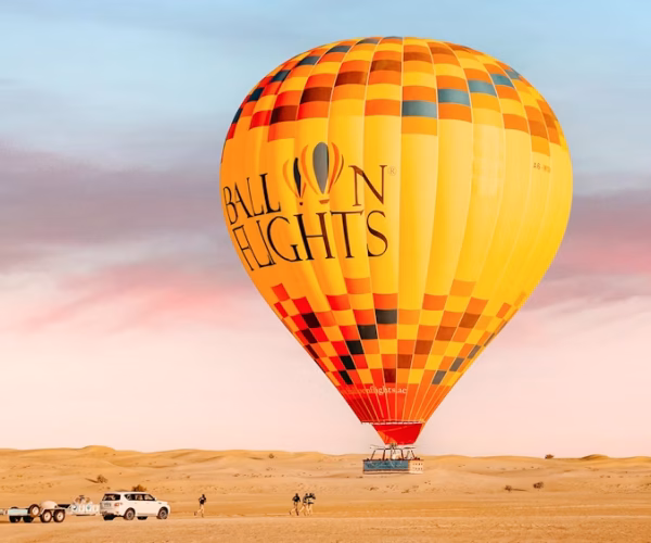Hot Air Balloon Experience – Dubai Desert DELUXE / MAJESTIC PACKAGE