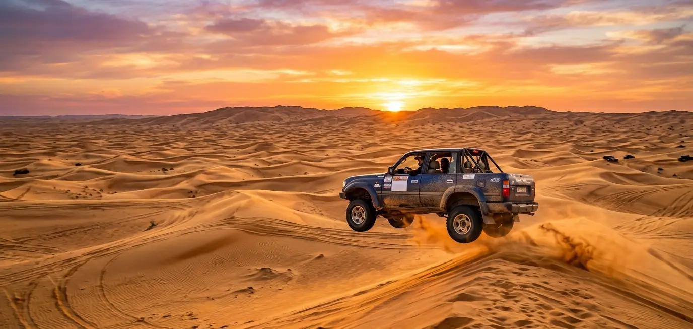 Abu Dhabi desert safari