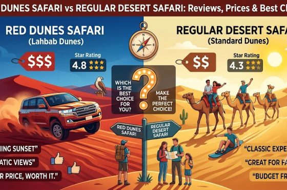 Red Dunes Safari vs Regular Desert Safari: Reviews, Prices & Best Choice
