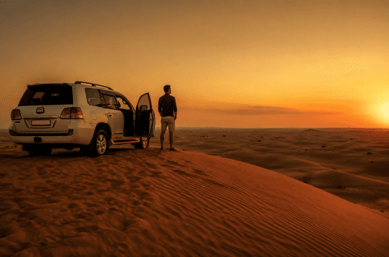 Evening Desert Safari Dubai: Pickup, Drop-off & Return Times 2026