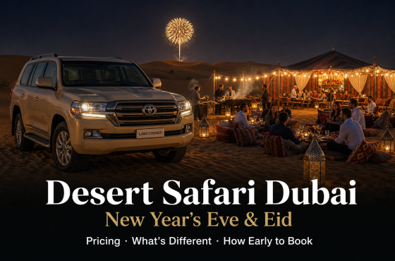 Desert Safari Dubai on New Year’s Eve & Eid: What’s Different, Pricing & How Early to Book