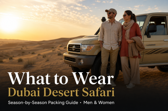 What to Wear on a Dubai Desert Safari (Season-by-Season Packing Guide)